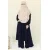 Amna Blouse - Navy